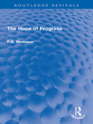 cover image of The Hope of Progress